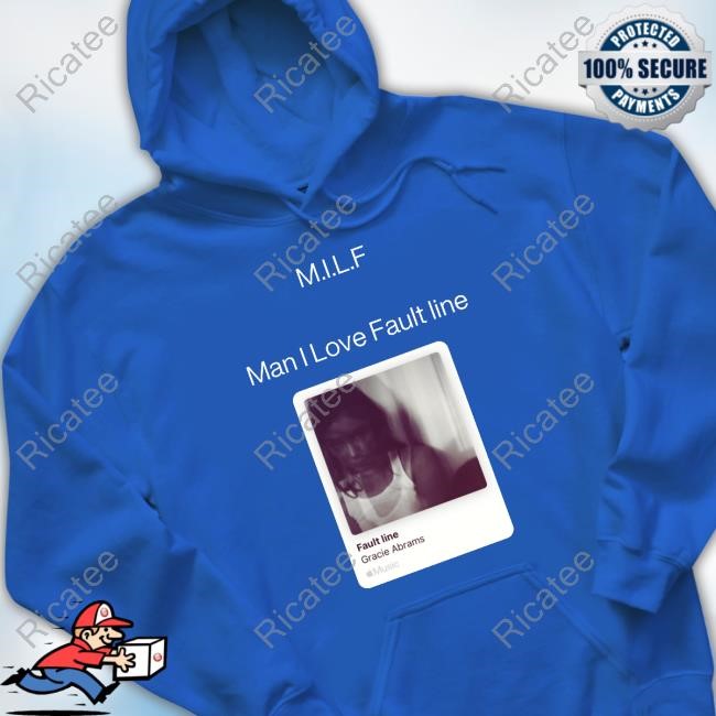 Willzainecry M.I.L.F Man I Love Fault Line Sweatshirt M.I.L.F Man I Love Fault Line Hoodie