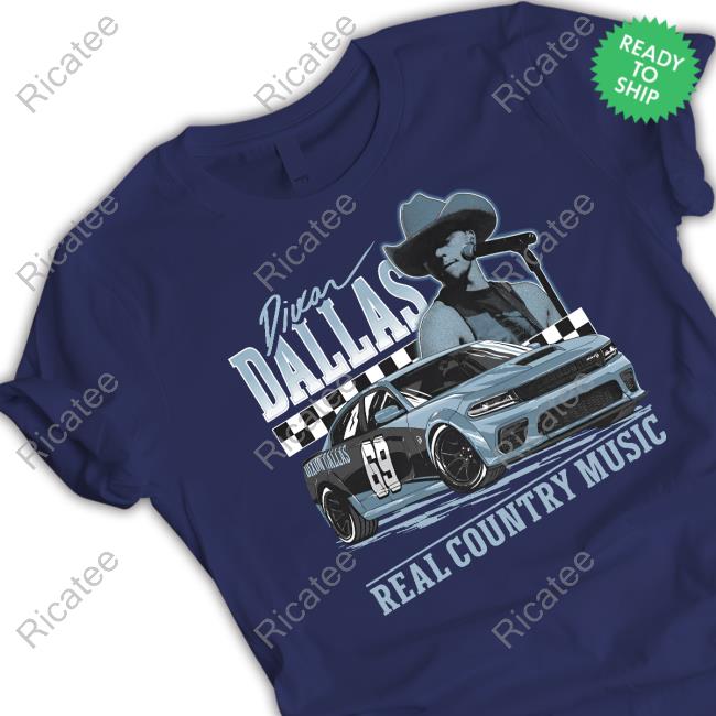 Official Dixon Dallas Hellcat Real Country Music T Shirt