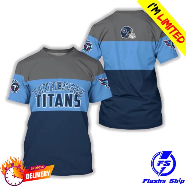 Men’S Tennessee Titans Tee Shirt Extreme 3D