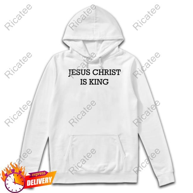 Marina Medvin Jesus Christ Is King Long Sleeve T Shirt