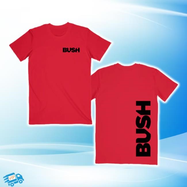 Trending Red Logo New Shirt Bush Official Shop Merch Store