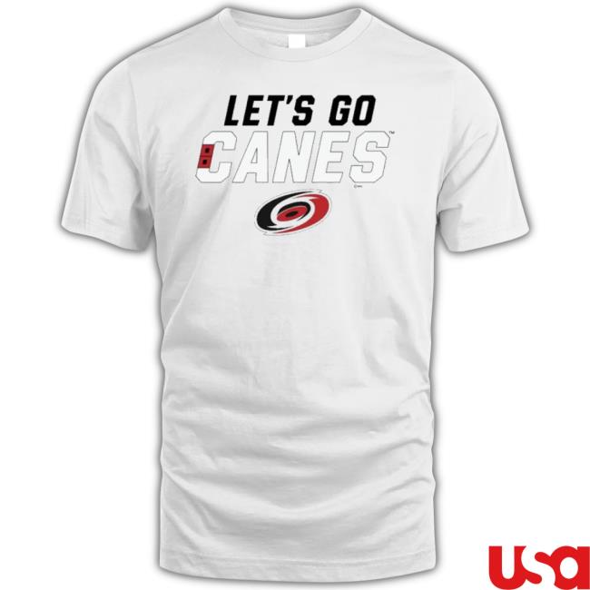 Carolina Hurricanes Red Hometown Collection Push Ahead shirt
