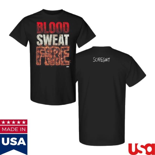 Original Jack Perry - Blood Sweat Fire Shirts Aew Shop Merch Store