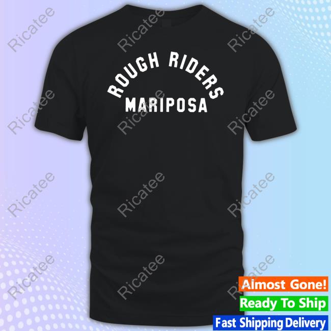 Rob R0bertbarnes Wearing Rough Riders Mariposa T-Shirt