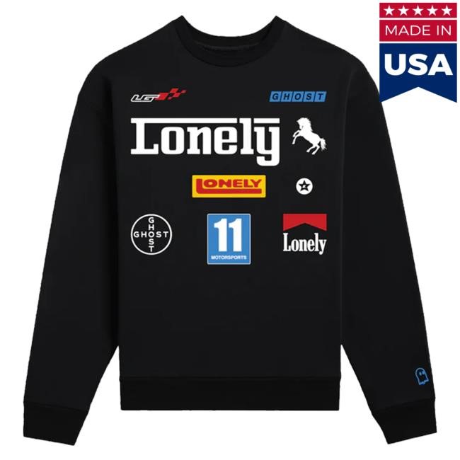 Official Lonely Ghost Merch Motorsports t-shirt, hoodie, tank top, sweater and long sleeve t-shirt