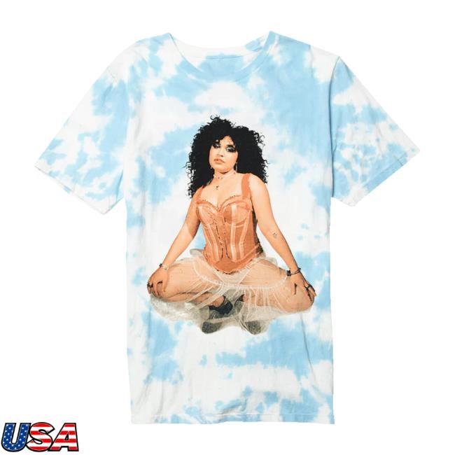 Remiwolf Store Remi Wolf Photo Cloud Tie Dye Crewneck Sweatshirt