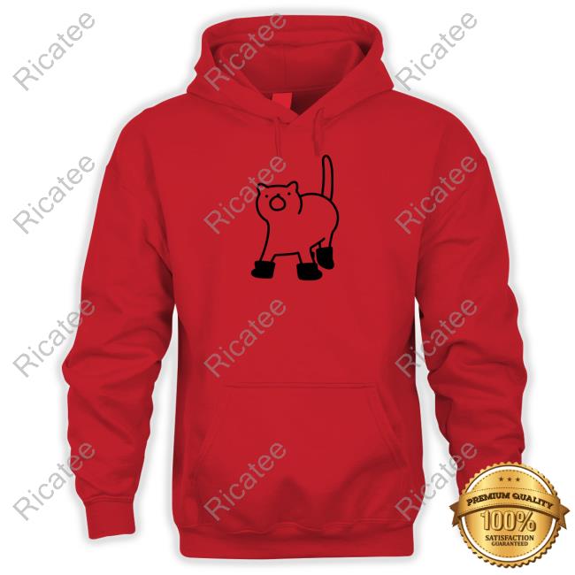 Puss In Boots Sweatshirt Poorly Drawn Cats Poorly Drawn Cats Puss In Boots Tee Shirt