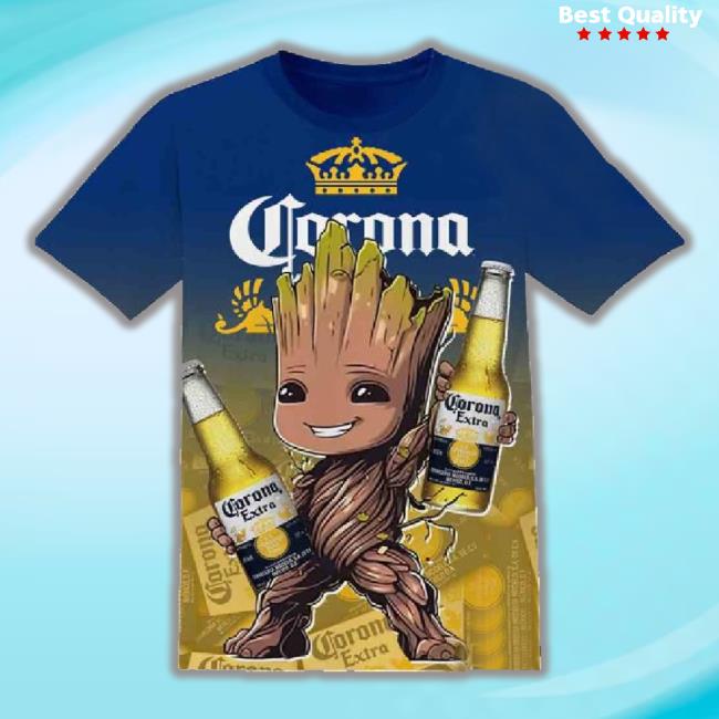 Corona Marvel Groot 3D T-Shirt ,All Over 3D Printed Sweatshirt