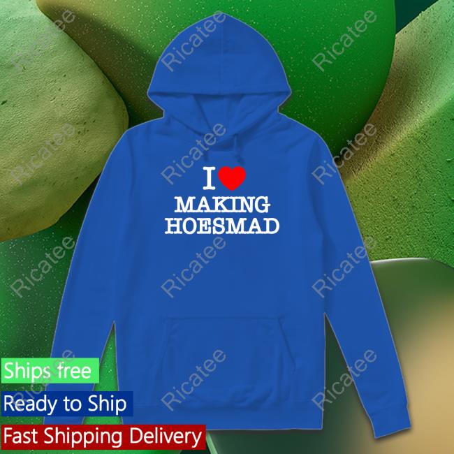 Kaylab Wearing I Love Making Hoes Mad Tee Shirt