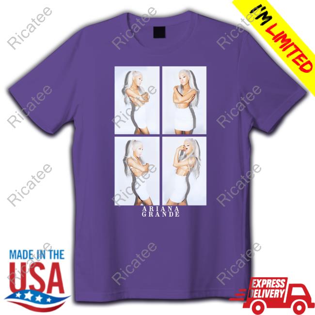 Ariana Grande Photo Grid Tee Ariana Grande Photo Grid T Shirt