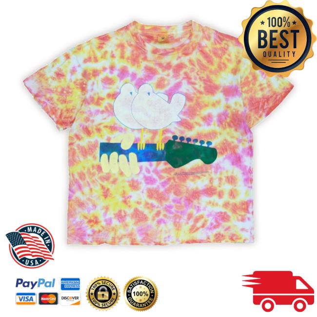 Vintage Woodstock 2 More Days Peace Music Tie Dye Sweatshirt