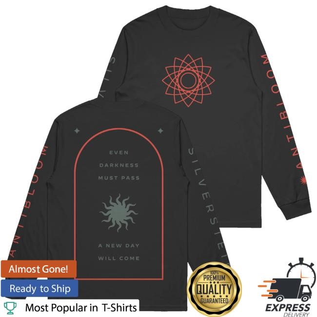 Silverstein Music Merch Silverstein Skin & Bones Long Sleeve Crewneck Sweatshirt