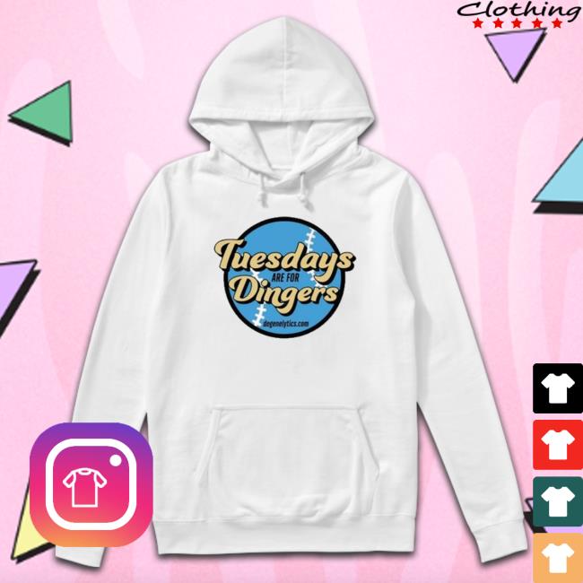 Official Nice Parlaybae Wearing Tuesdays Are For Dingers t-shirt, hoodie, tank top, sweater and long sleeve t-shirt