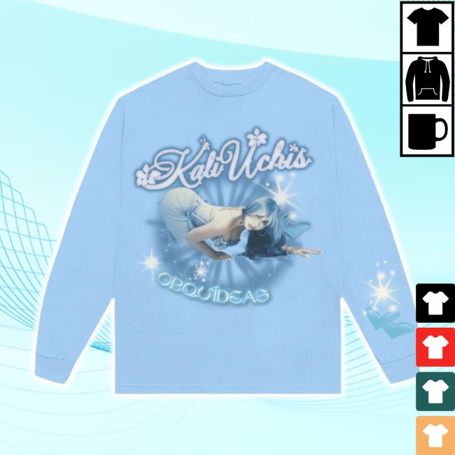 Trending Kaliuchis Merch Store Blue Orquídeas Shirt Shopkaliuchis Shop