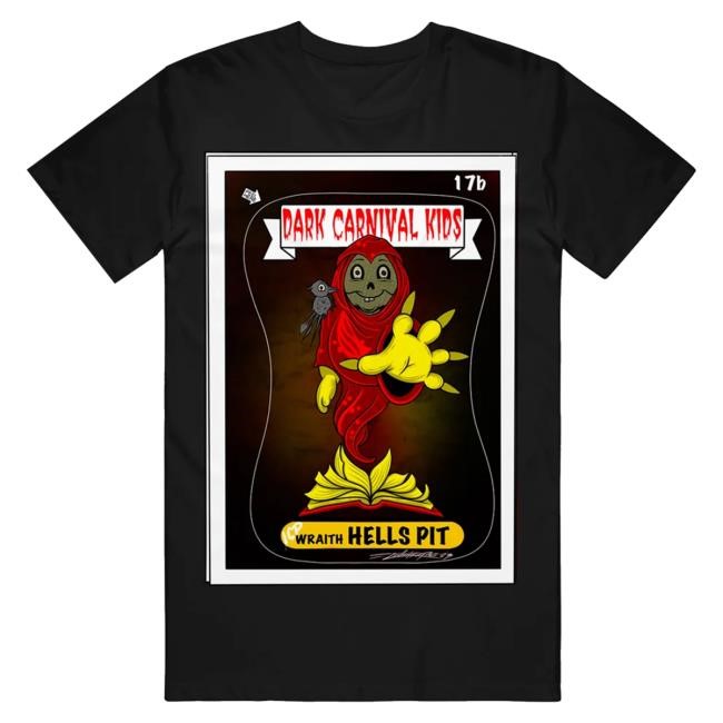 Icp Merch Insane Clown Posse Dark Carnival Kids Hell's Pit Black Hoodie