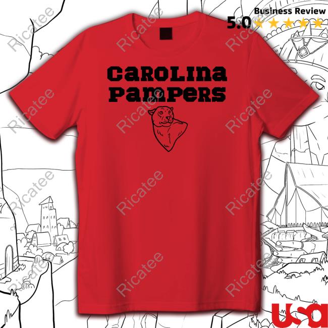 Carolina Pampers Shirts Tony Salazar Carolina Pampers Hoodied Sweatshirt