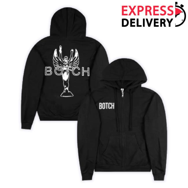 Official Hello Merch Store Botch. Trophy Zip Up Tee Hellomerch Shop