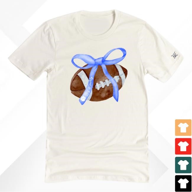 Thekyshop The Croquette Football Bow Sweatshirt