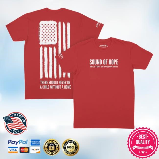 Sound Of Hope Flag Sweatshirt Sound Of Hope Flag Tee