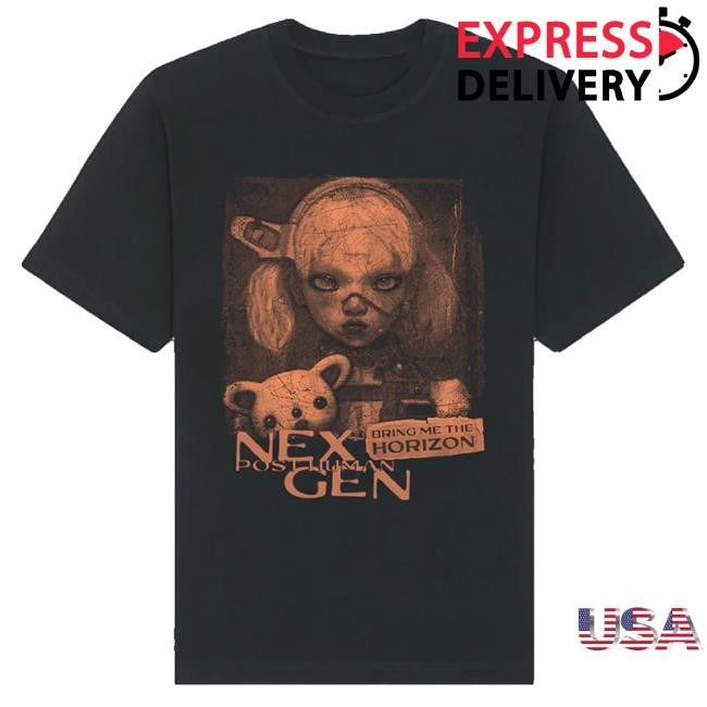 Trending Post Human Nex Gen Black T-Shirt