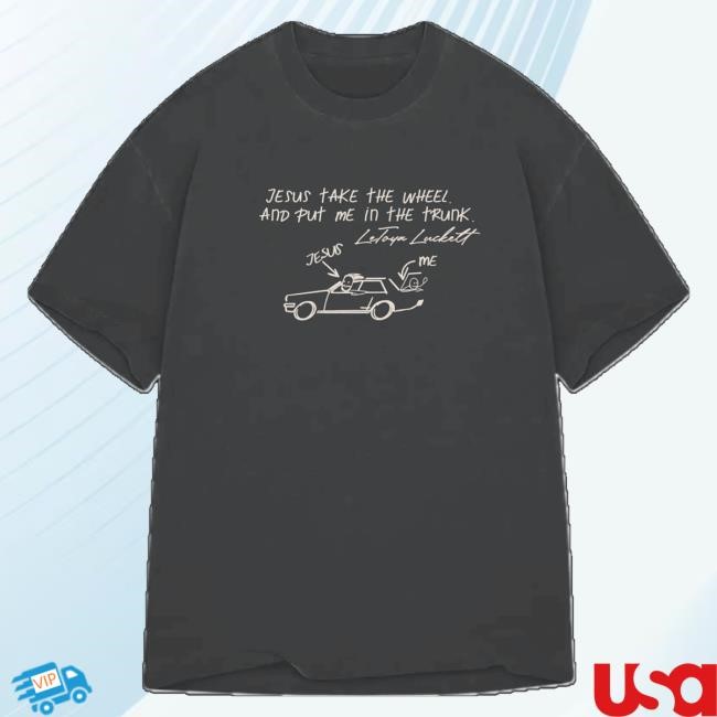 Letoya Luckett Merch Black Trunk Short Sleeve Sweatshirt