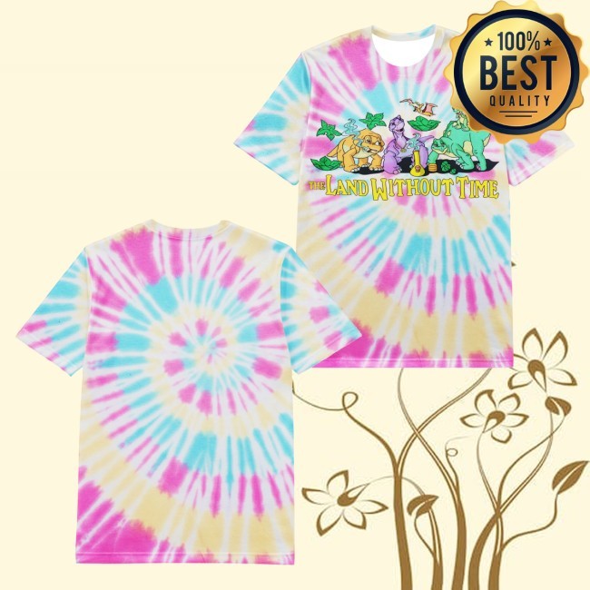 Official Globridge Studio Merch The Land Without Time Tie Dye Crewneck Sweatshirt