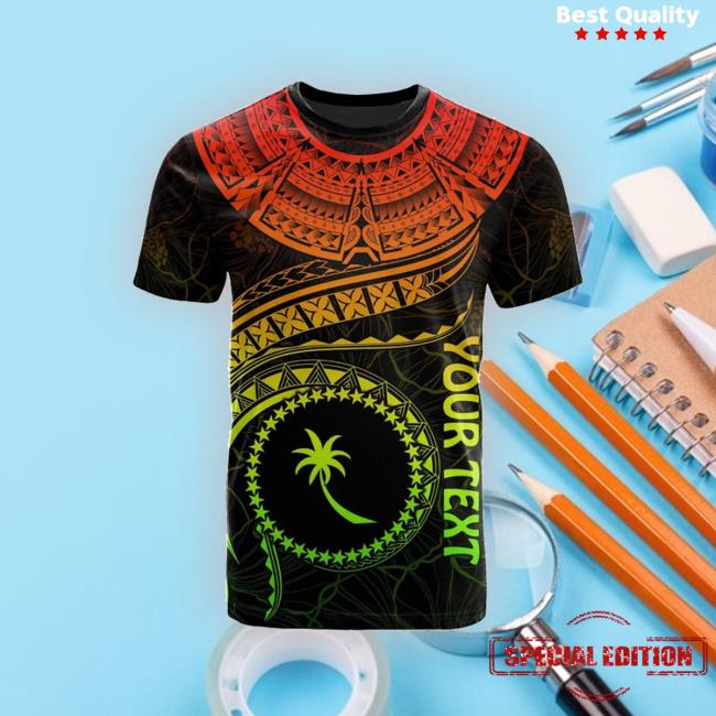 Chuuk Polynesian Custom T Shirt Chuuk Waves Reggae - Chuuk Hooded Sweatshirt