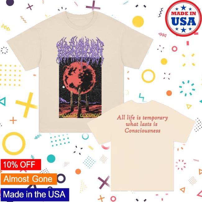 Blood Incantation Merch Store All Life Is Temporary T Shirt