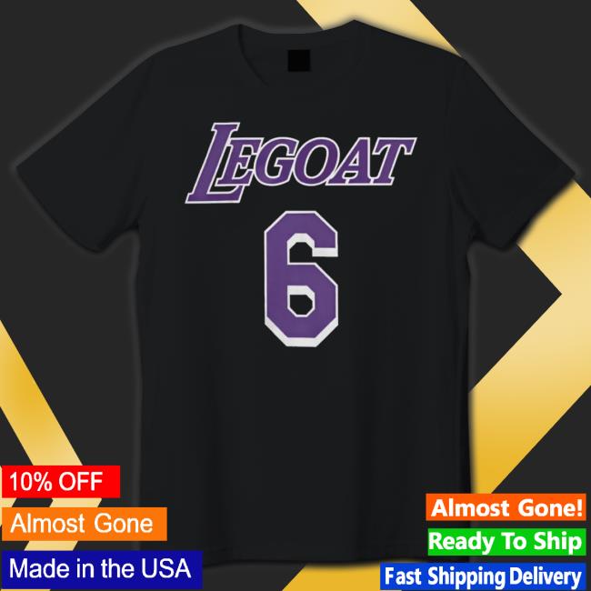 La Lebron James Legoat Shirt Barstool Sports