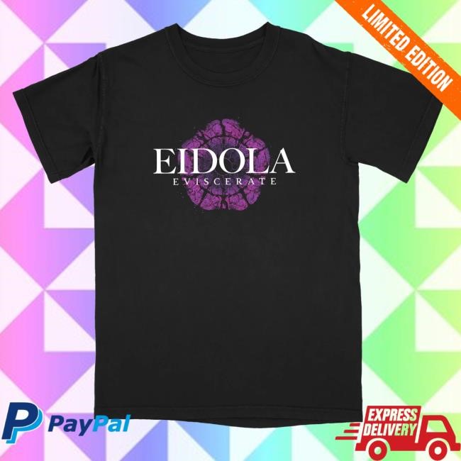 Eidola Flower Hypno Black Classic Shirt Rise Records Merch Eidola Flower Hypno Black Hoodie