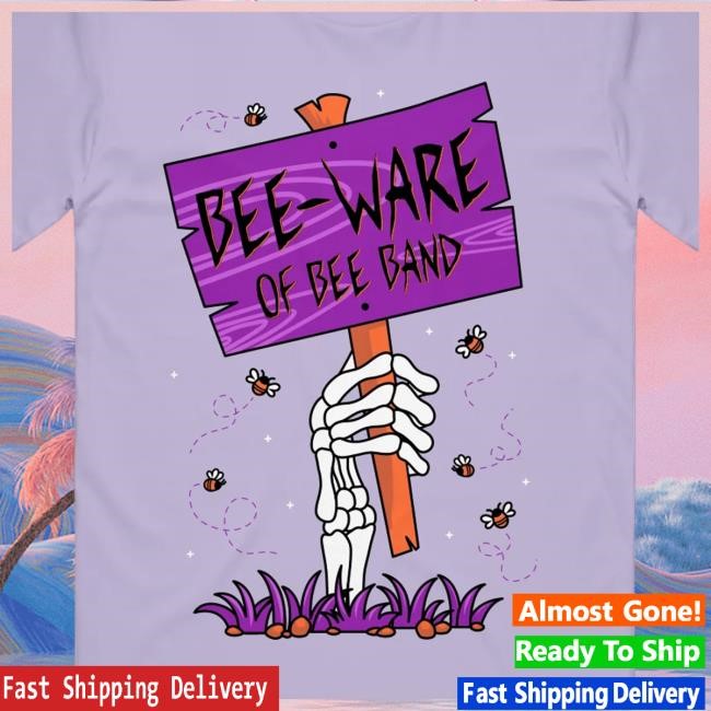 Spooky Sign Dark Lavender T Shirt