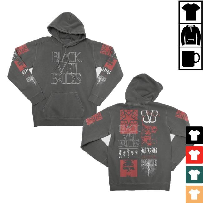 Original 2023 Tour Limited Edition Pullover t-shirt, hoodie, tank top, sweater and long sleeve t-shirt Black Veil Brides Merch Store Shop