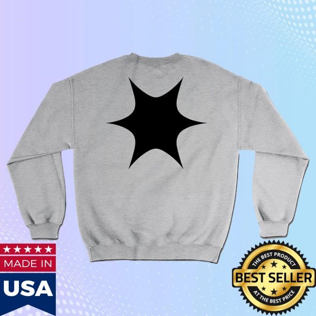 Official Artist First Merch I Want To Disappear Crewneck (White Marle) Shirt