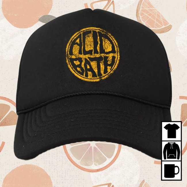 Acid Bath Merch Store Circle Logo Hat