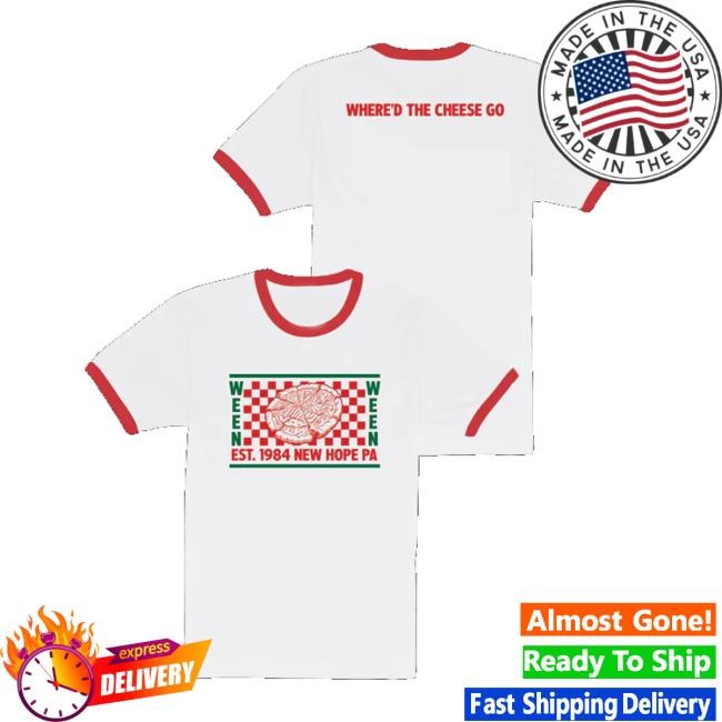 Ween Merch Store Pizzeria Ringer Shirt
