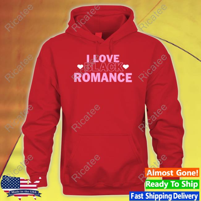 Jjmastermind I Love Black Romance Tee Shirt
