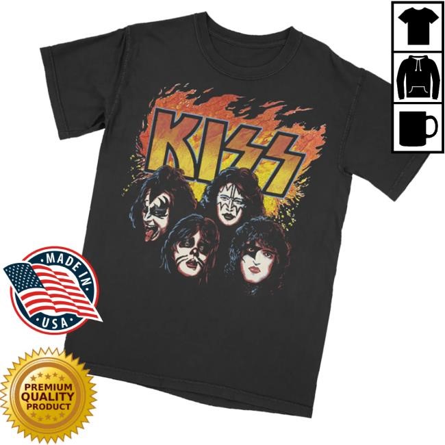 Shop Kiss Online Hot Hot Hotter Than Hell T Shirts