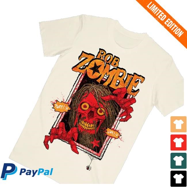Rob Zombie Merch Shop Store Thrills N Chills Shirt