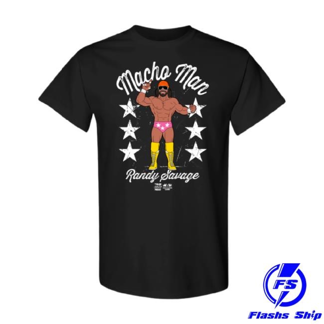 Official Macho Man Randy Savage Big Rubber Guys Hoodie Sweatshirt Prowrestlingtees Shop Merch Store