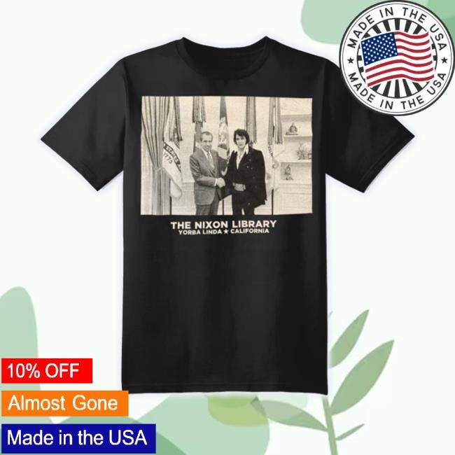 Trending Nixonfoundation Store Nixon & Elvis Tee Shirt