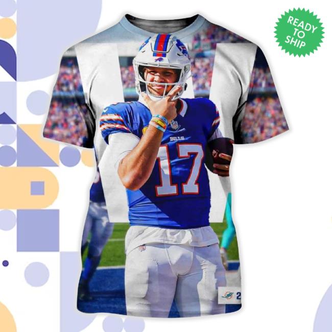 Big Dubs Congratulations Buffalo Bills Win Miami Dolphins Bills Mafia Josh Allen Number 17 3D Sweater