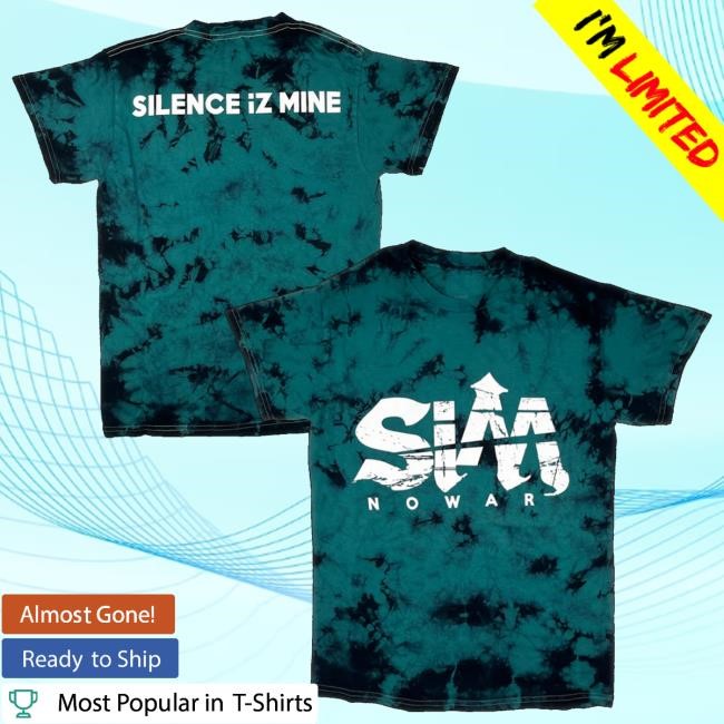 Sim Merch Store Silence Is Mine Crewneck Sweatshirt