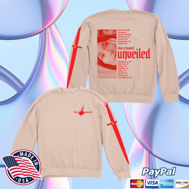 Official Kacey Musgraves Merch Store Shop K A C E Y M U S G R A V E S Star-Crossed: Unveiled Tour Crewneck KaceyMusgraves Spaceykacey