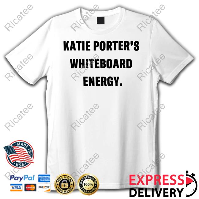 Crooked Katie Porter's Whiteboard Energy Long Sleeve Shirt
