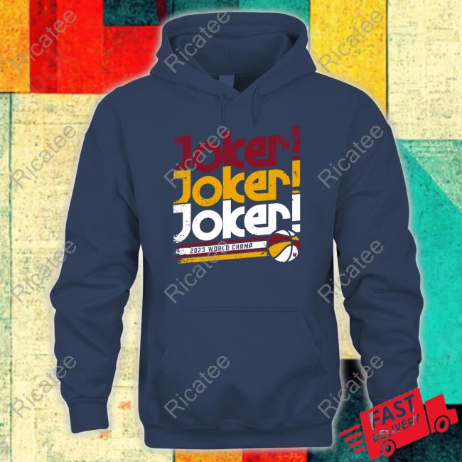 Breakingt Store Denver Joker 2023 World Champ T Shirt