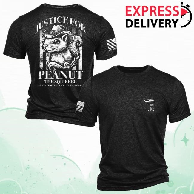 Nine Line Apparel Merch Store Justice For Peanut Tee