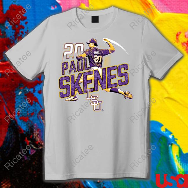 Lsu Nil Store Paul Skenes Fastball T-Shirt