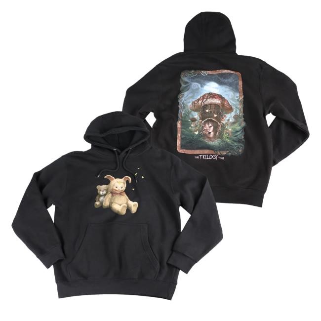 Melanie Martinez Merch Rip Crybaby Trilogy Tour Hooded Sweatshirt