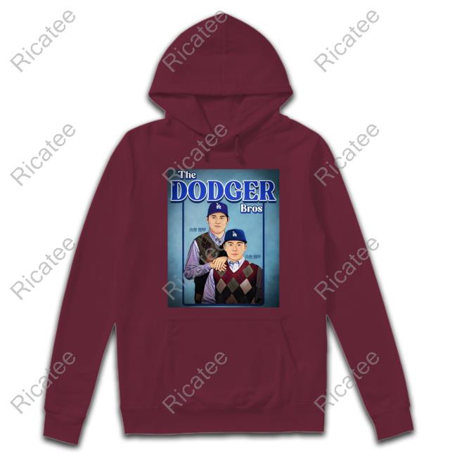 The Dodger Bros Ohtani & Yamamoto Hooded Sweatshirt