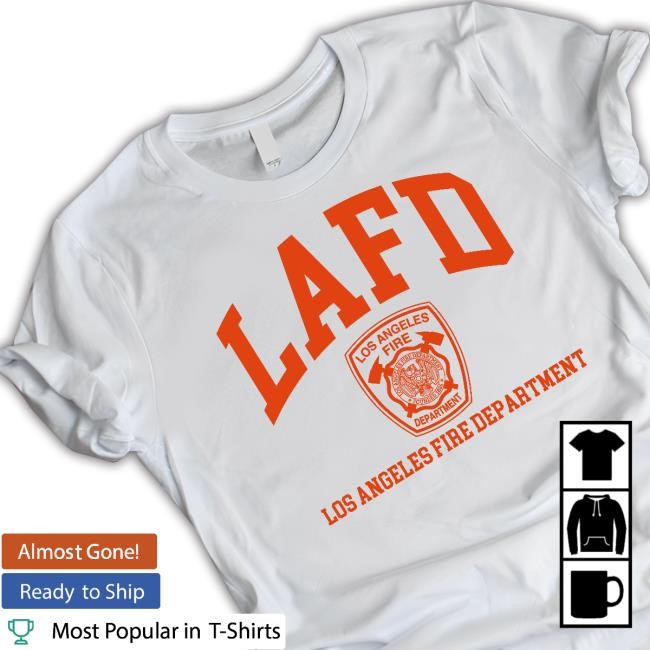 Tom Brady Wearing Lafd Los Angeles Fire Department Long Sleeve Shirt